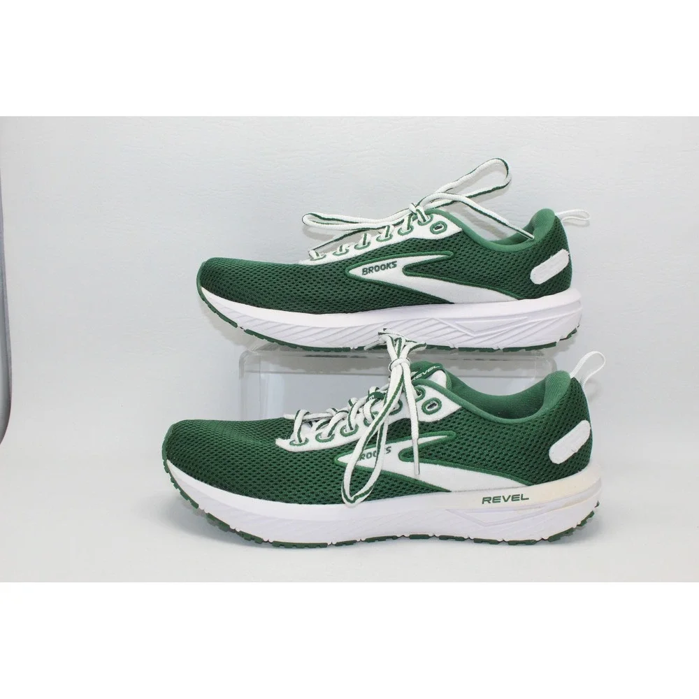 Brooks Revel 6 Womens Running Shoes Green White 1203861B319 Size 9.5